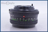 【動作保証】 ミノルタ MINOLTA MD ROKKOR 50mm F1.7 前後キャップ&amp;レンズフィルター付 同梱無料 #am5780