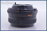 【動作保証】 ミノルタ MINOLTA MD ROKKOR 50mm F1.7 前後キャップ&amp;レンズフィルター付 同梱無料 #am5780