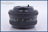 【動作保証】 ミノルタ MINOLTA MD ROKKOR 50mm F1.7 前後キャップ&amp;レンズフィルター付 同梱無料 #am5780