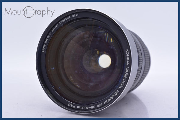 【動作保証】 コニカ KONICA HEXANON AR VARIFOCAL HEXANON AR 35-100mm F2.8 コニカARマウント 同梱無料 #am5815 動作保証】 コニカ KONICA HEXANON AR VARIFOCAL HEXANON AR 35-100mm