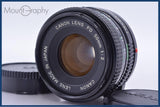 【動作保証】 キヤノン Canon NEW FD 50mm F2 前後キャップ付 同梱無料 #am5833