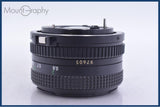 【動作保証】 キヤノン Canon NEW FD 50mm F2 前後キャップ付 同梱無料 #am5833