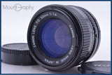 【動作保証】 キヤノン Canon NEW FD 50mm F1.4 前後キャップ付 同梱無料 #am5835