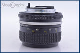 【動作保証】 ニコン Nikon NIKKOR 28mm F3.5 Ai 前後キャップ付 同梱無料 #am5864