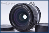 【動作保証】 ニコン Nikon NIKKOR 28mm F2.8 Ai-S 前後キャップ付 同梱無料 #am5925