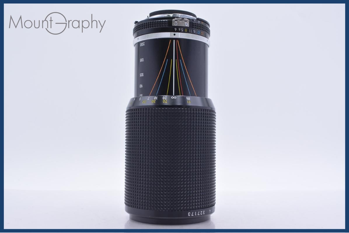 【動作保証】 ニコン Nikon Zoom-NIKKOR 80-200mm F4 Ai-S 前後キャップ&レンズフィルター&フード付 同梱無料 #am5929 動作保証】 ニコン Nikon Zoom-NIKKOR 80-200mm F4 Ai-S 前後キャップ