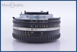 【動作保証】 ニコン Nikon NIKKOR 50mm F1.8 Ai-S 前後キャップ付 同梱無料 #am5969