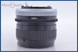 【動作保証】 キヤノン Canon FD 35mm F3.5 S.C. 前後キャップ&amp;レンズフィルター付 同梱無料 #am6007
