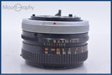 【動作保証】 キヤノン Canon FD 50mm F1.8 S.C. 前後キャップ&amp;レンズフィルター付 同梱無料 #am6025