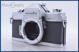 【動作保証】 ミノルタ MINOLTA SR-1 シルバー 同梱無料 #am6029