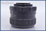 富士フイルム FUJIFILM EBC FUJINON 55mm F1.8 前後キャップ&amp;レンズフィルター付 M42用 同梱無料 #am6048