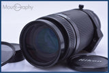 【動作保証】 ニコン Nikon AF NIKKOR 75-300mm F4.5-5.6 前後キャップ&amp;レンズフィルター付 同梱無料 #am6082