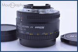 【動作保証】 ニコン Nikon AF NIKKOR 50mm F1.8 D 前後キャップ付 同梱無料 #am6084