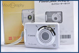 【動作保証】 キヤノン Canon PowerShot A480 3.3x 単三電池仕様 元箱、取扱説明書付属 同梱無料 #am6216