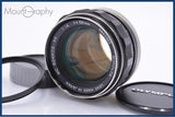 【動作保証】 ミノルタ MINOLTA MC ROKKOR-PF 58mm F1.4 前後キャップ&amp;レンズフィルター付 同梱無料 #am6226