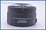 【動作保証】 オリンパス OLYMPUS DIGITAL 2x TELE CONVERTER EC-20 後キャップ付 同梱無料 #am6234