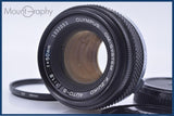 【動作保証】 オリンパス OLYMPUS OM-SYSTEM F.ZUIKO AUTO-S 50mm F1.8 前後キャップ&amp;レンズフィルター付 同梱無料 #am6239