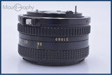 【動作保証】 キヤノン Canon NEW FD 50mm F2 前後キャップ付 同梱無料 #am6242