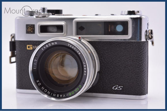 フィルムカメラ [#612] YASHICA ELECTRO35 GS 45mm f1.7 難あり ヤシカ YASHICA Electro 35 GS 45mm F1.7 同梱無料 #am6292