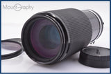 【動作保証】 ニコン Nikon Zoom-NIKKOR 80-200mm F4 Ai-S 前後キャップ&amp;レンズフィルター付 同梱無料 #am6326