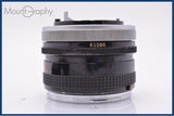 【動作保証】 キヤノン Canon FD 50mm F1.8 前後キャップ&amp;レンズフィルター付 同梱無料 #am6387