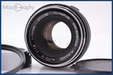 【動作保証】 オリンパス OLYMPUS OM-SYSTEM F.ZUIKO AUTO-S 50mm F1.8 前後キャップ&amp;レンズフィルター付 同梱無料 #am6406