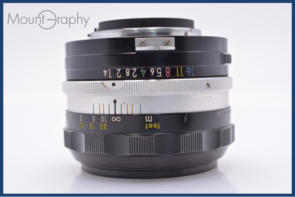 【動作保証】 ニコン Nikon NIKKOR-S.C Auto 50mm F1.4 非Ai 前後キャップ付 同梱無料 #am6417 動作保証】 ニコン Nikon NIKKOR-S.C Auto 50mm F1.4 非Ai 前後