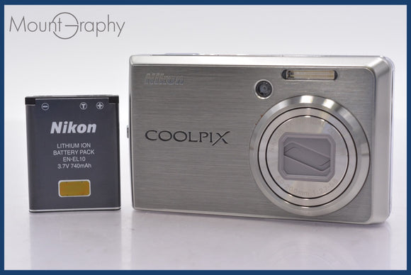 ★実用美品★ ニコン Nikon COOLPIX S600 4x バッテリー付属 ★完動★同梱可 #am642