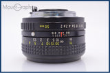 【動作保証】 リコー RICOH XR RIKENON 50mm F2 前後キャップ付 ペンタックスK用(MF) 同梱無料 #am6444