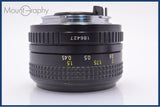 【動作保証】 リコー RICOH XR RIKENON 50mm F2 前後キャップ付 ペンタックスK用(MF) 同梱無料 #am6444