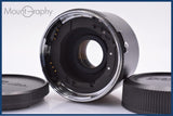 【動作保証】 ゼンザブロニカ ZENZA BRONICA TELE-CONVERTER S 2x ボディーキャップ、後キャップ付 同梱無料 #am6461