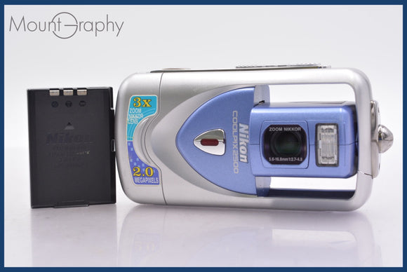 ★極上美品★ ニコン Nikon COOLPIX E2500 3x バッテリー付属 ★完動★同梱可 #am650