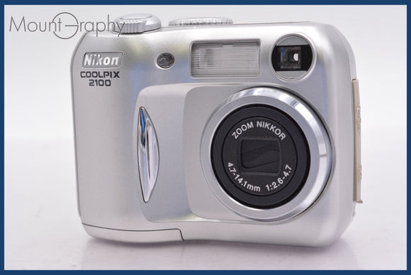 ★実用美品★ ニコン Nikon COOLPIX E2100 単三電池仕様 ★完動★同梱可 #am651
