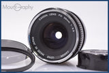 【動作保証】 キヤノン Canon FD 28mm F3.5 前後キャップ&amp;レンズフィルター付 同梱無料 #am6538