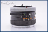 【動作保証】 キヤノン Canon FD 28mm F3.5 前後キャップ&amp;レンズフィルター付 同梱無料 #am6538