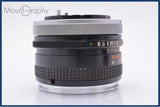 キヤノン Canon FD 50mm F1.8 前後キャップ&amp;レンズフィルター付 同梱無料 #am6539