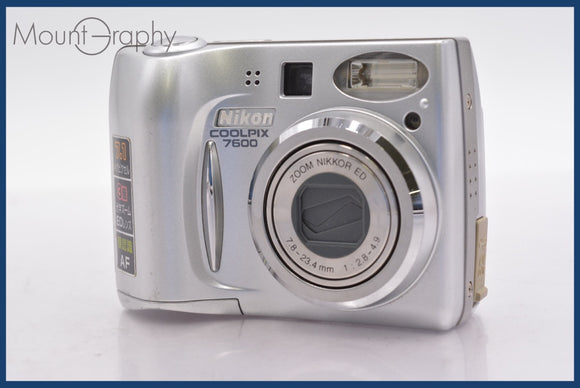 ★極上美品★ ニコン Nikon COOLPIX E7600 3x 単三電池仕様 ★完動★同梱可 #am654