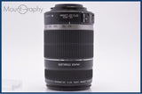 【動作保証】 キヤノン Canon EF-S 55-250mm F4-5.6 IS 前後キャップ&amp;レンズフィルター付 同梱無料 #am6551