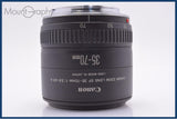 【動作保証】 キヤノン Canon EF 35-70mm F3.5-4.5 A 前後キャップ付 同梱無料 #am6584