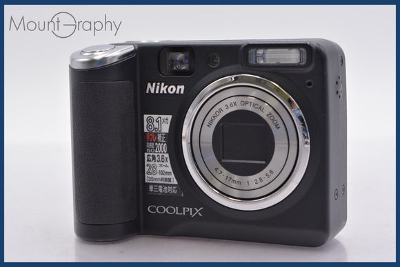 ★極上美品★ ニコン Nikon COOLPIX P50 3.6x 単三電池仕様 同梱可 #am660