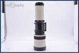 【動作保証】 スリービーチ Three Beach BIG 60DA 600-1000mm F9.9-16 前後キャップ&amp;フード付 ニコンF用(MF) 同梱無料 #am6608