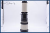 【動作保証】 スリービーチ Three Beach BIG 60DA 600-1000mm F9.9-16 前後キャップ&amp;フード付 ニコンF用(MF) 同梱無料 #am6608