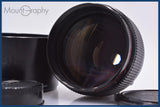 【動作保証】 キヤノン Canon FD 85mm F1.2 L 前後キャップ&amp;フード付 同梱無料 #am6619