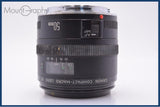 【動作保証】 キヤノン Canon COMPACT-MACRO EF 50mm F2.5 前後キャップ付 同梱無料 #am6627