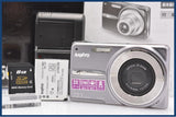 【美品・動作保証】 サンヨー SANYO DSC-X1250 3x 元箱、バッテリー、充電器、メモリーカード、取扱説明書付属 同梱無料 #am6783