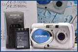 【動作保証】 オリンパス OLYMPUS μ-15 DIGITAL 3x 元箱、バッテリー、充電器、取扱説明書付属 同梱無料 #am6789