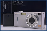 【動作保証】 パナソニック Panasonic LUMIX DMC-FX5 元箱、バッテリー、充電器付属 同梱無料 #am6803