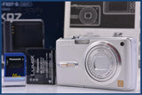 パナソニック Panasonic LUMIX DMC-FX07 元箱、バッテリー、充電器、メモリーカード、取扱説明書付属 同梱無料 #am6804