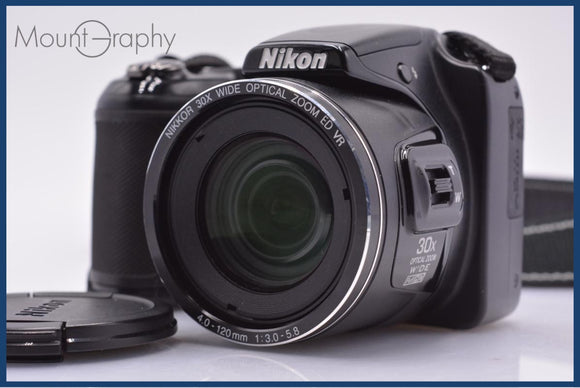 動作保証】 ニコン Nikon COOLPIX L820 30x 単三電池仕様 前キャップ付