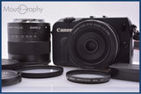 【動作保証】 キヤノン Canon EOS M + キヤノン Canon EF-M 22mm F2 STM + キヤノン Canon EF-M 18-55mm F3.5-5.6 IS STM 他 #am6866